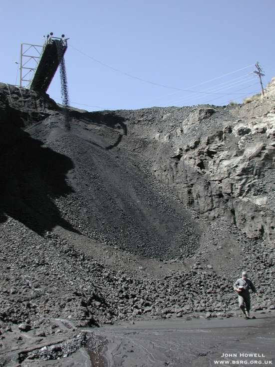 Working Coal Mine in Utah.