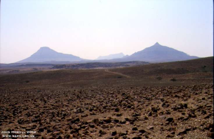 A modern stony desert. The Huab region of Namibia.