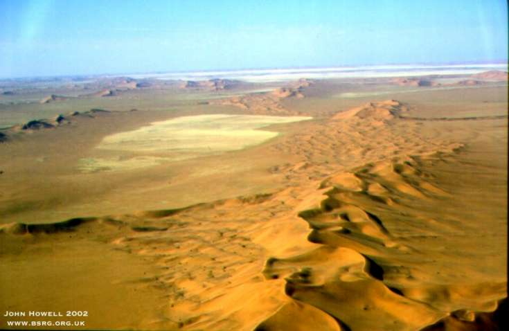 The worlds highest modern dunes are these 300 high linear forms from the Namib desert.